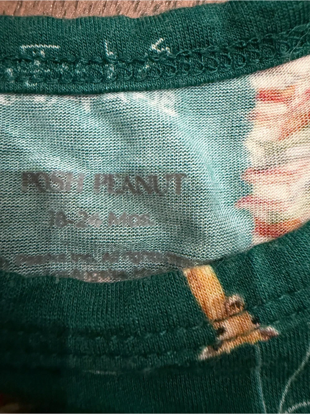 Posh Peanut Emerald Green Giraffe Print Twirl Dress